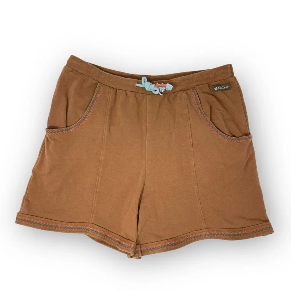 Matilda Jane Enchanted Garden Frances French Terry Drawstring Shorts Girls Sz 16
